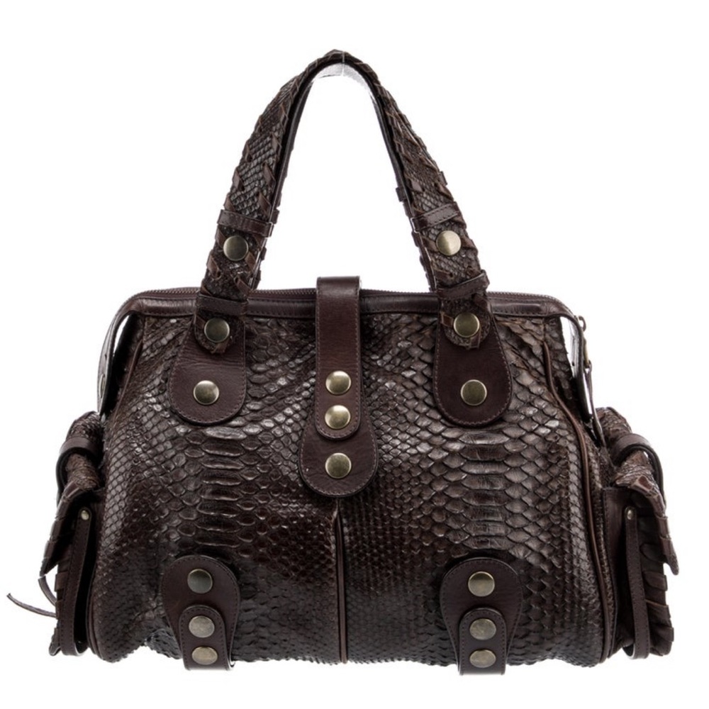 Chlóe Python Silverado Hobo
